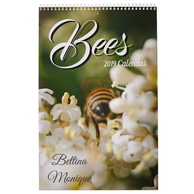 Bees 2019 Calendar (Cover)