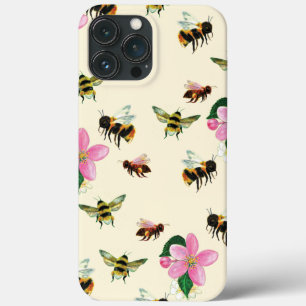 Bees and bumblebees iPhone 13 Pro Max Case