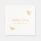 Bees and Golden Honeycomb Pattern Wedding
