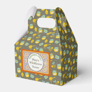 Bees and Honey Spoon Point of Sale Favour Box