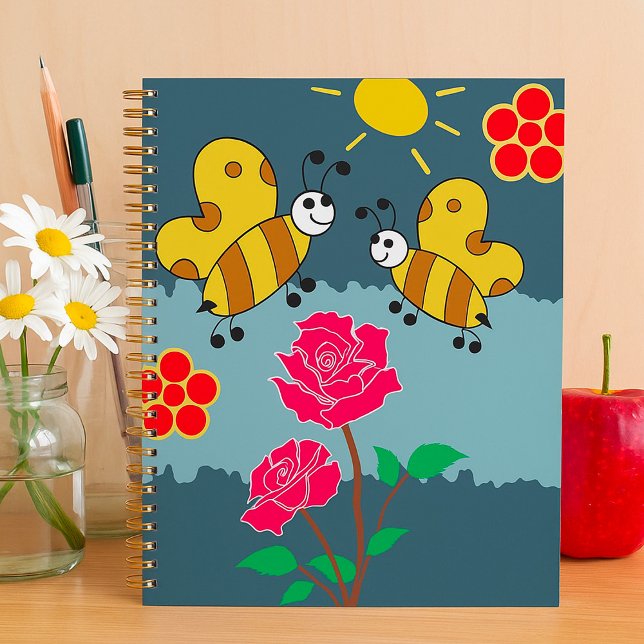 Bees and Roses Floral Garden Planner (Creator Uploaded)