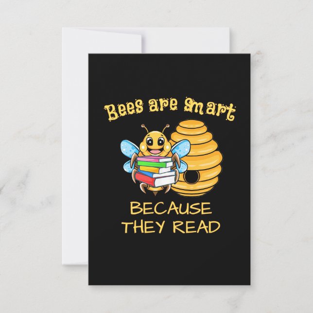 Bees Are Smart Thank You Card (Front)