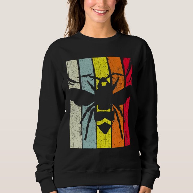 Bees Beekeeper Bee Honey Beekeeping Bee Design Sweatshirt (Front)