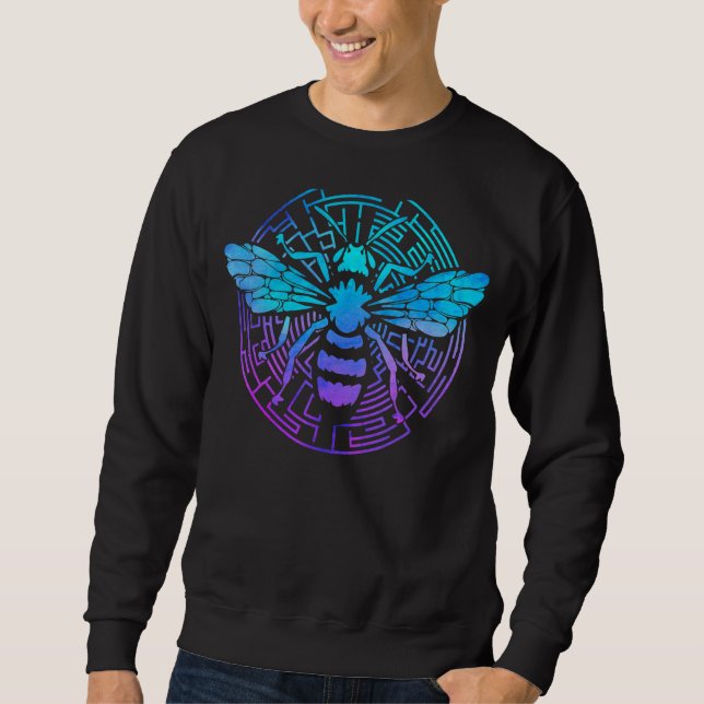 Bees Beekeeper  Saying 4 Sweatshirt (Front)