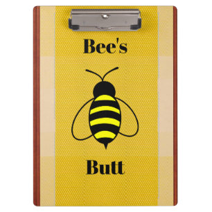 Bee's Butt Clipboard