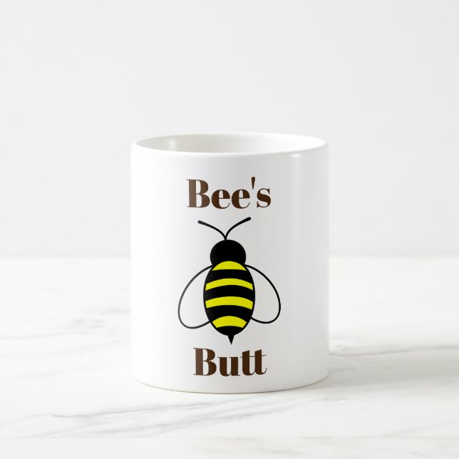 Bee's Butt Coffee Mug (Center)