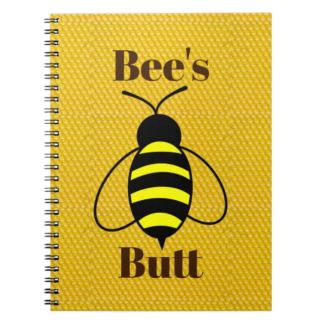 Bee's Butt Notebook (Front)