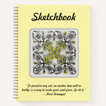 Bees & Flowers Hand-drawn Doodle Sketch