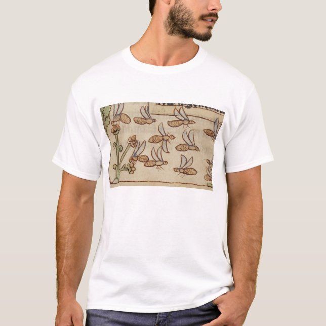 Bees from a Mediaeval Manuscript T-Shirt (Front)