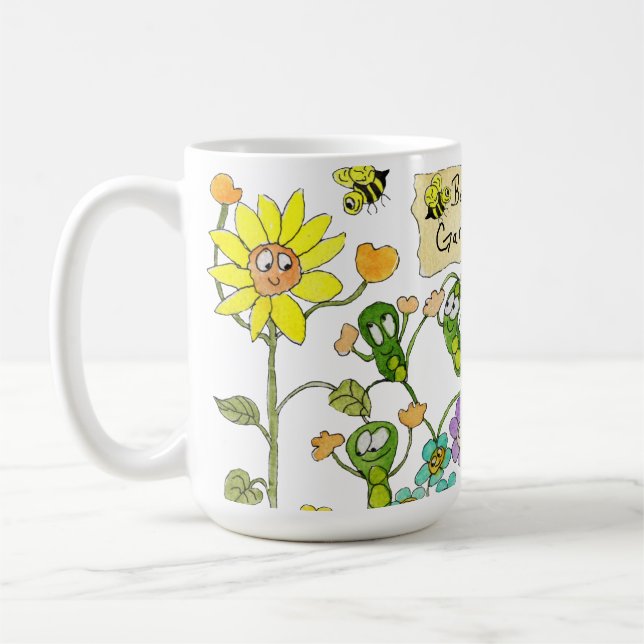 Bee's Garden Coffee Mug (Left)