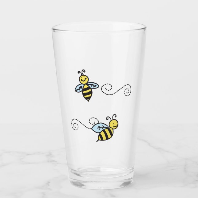 Bees Glass (Front)