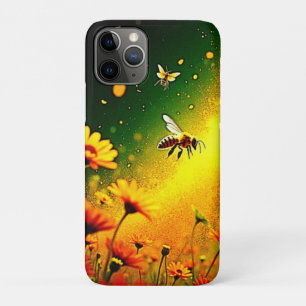 Bees' Golden Pollen Burst Joy Design Case-Mate iPhone Case
