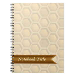 Bees Honeycomb Journal Notebook