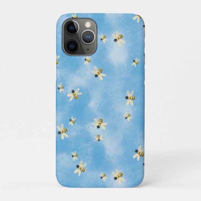 Bees In The Sky Case-Mate iPhone Case (Back)