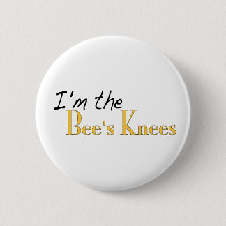 Bee'S Knees 6 Cm Round Badge