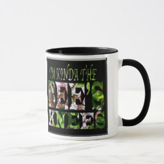Bee's Knees Black 11 oz Ringer Mug