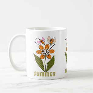 bees love summer and so do I Coffee Mug