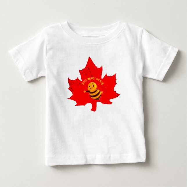 BEES MAKE HONEY BABY T-Shirt (Front)