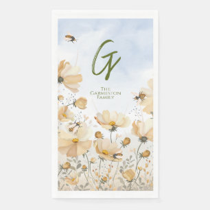 Bee's Meadow Guest Towels Napkin