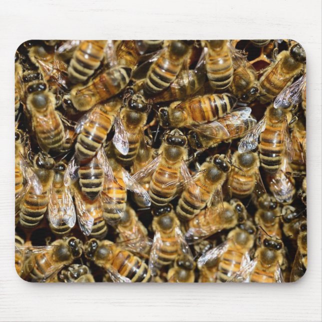Bees Mouse Pad (Front)