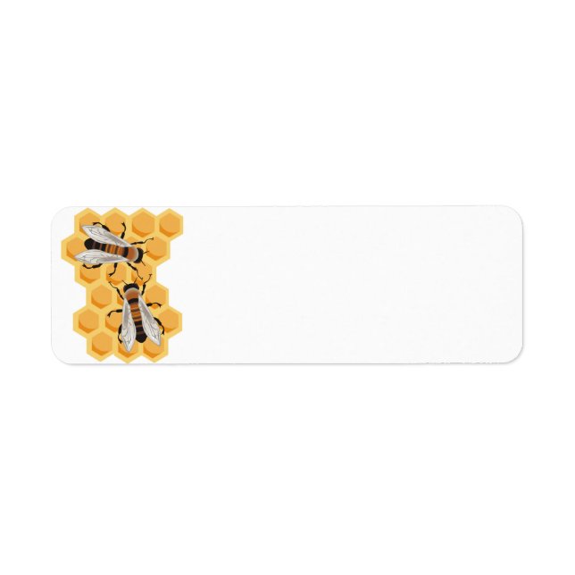 bees on comb (Front)