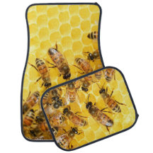 Bees on Honeycomb