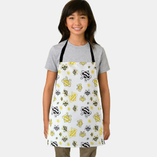 Bees pattern  apron