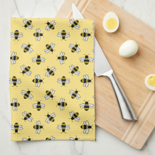 Bees Tea Towel