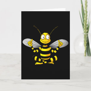 Bees Yoga  Card