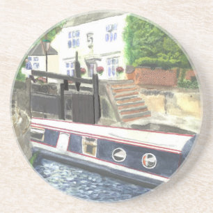 Beeston Canal Lock House Nottingham Coaster