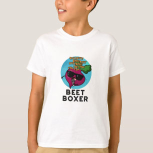 Beet Boxer Funny Beetroot Pun T-Shirt