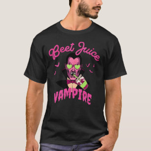 Beet Juice Vampire Halloween T-Shirt