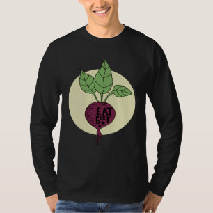 Beet Vegetable Vegan Plant Based Diet Healthy Food T-Shirt