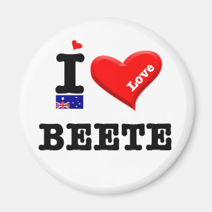 BEETE - I Love Magnet