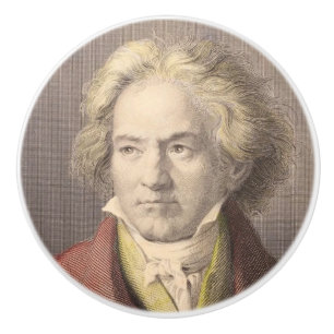 BEETHOVEN 1-1/2 inch ceramic pull knob