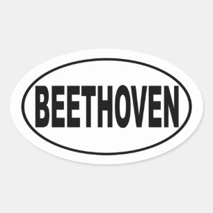 Beethoven Bumper Sticker