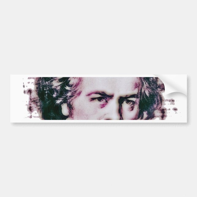 Beethoven Bumper Sticker (Front)