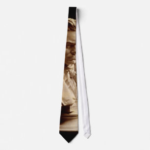 Beethoven bust statue tie