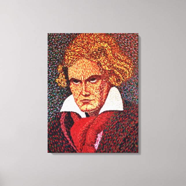 Beethoven Canvas Print (Front)