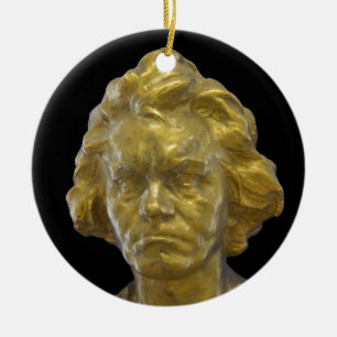 Beethoven Ceramic Tree Decoration