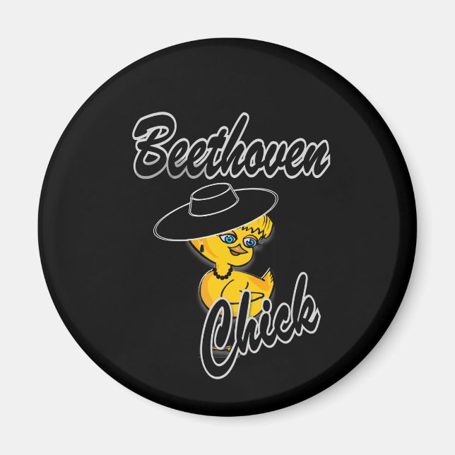 Beethoven Chick #4 Magnet (Front)