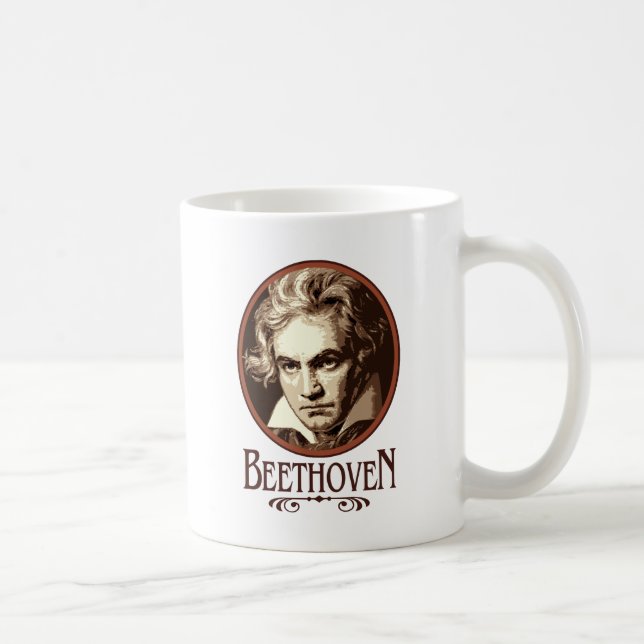Beethoven Coffee Mug (Right)