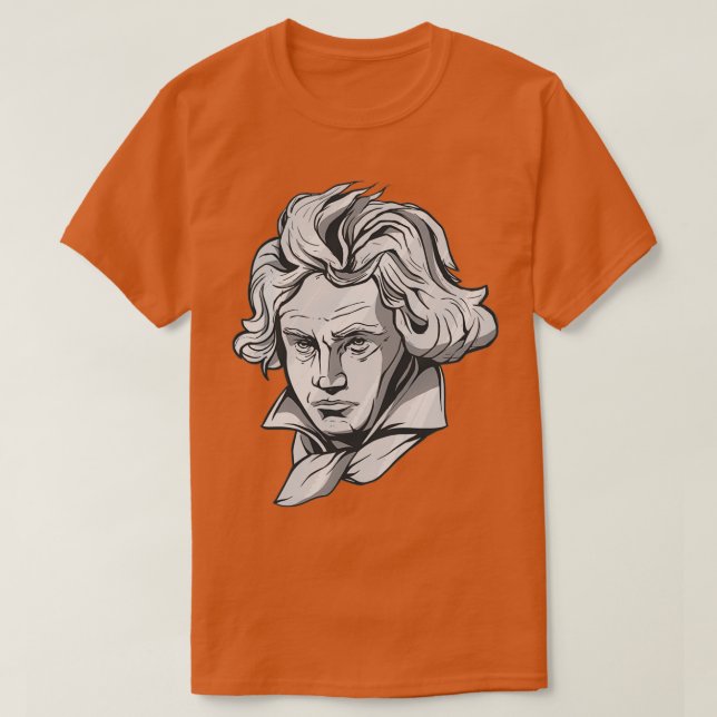 Beethoven composer pianist  T-Shirt (Design Front)