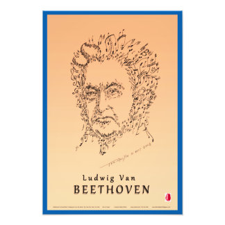 Beethoven Face the Music Photo Print