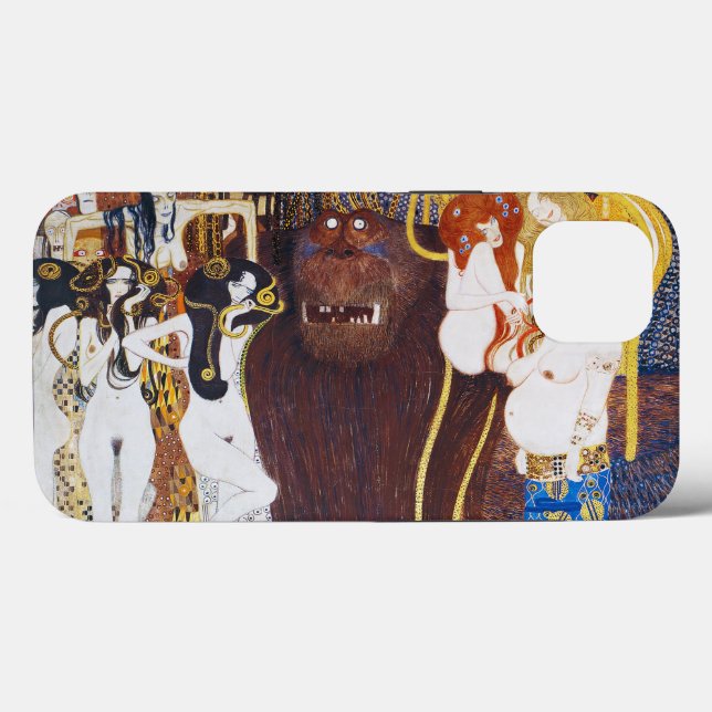 Beethoven Frieze(detail), Gustav Klimt Case-Mate iPhone Case (Back (Horizontal))