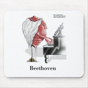 Beethoven Funny Gifts Tees Mugs Cards Etc Mouse Pad