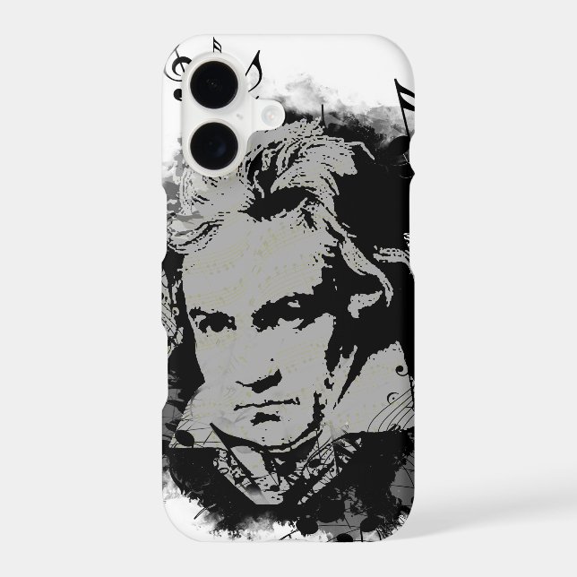 Beethoven German Music Composer Musician iPhone Case (Back)