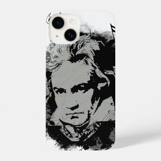 Beethoven German Music Composer Musician iPhone Case (Back)