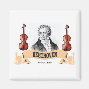 BEETHOVEN IN VIOLINS MAGNET