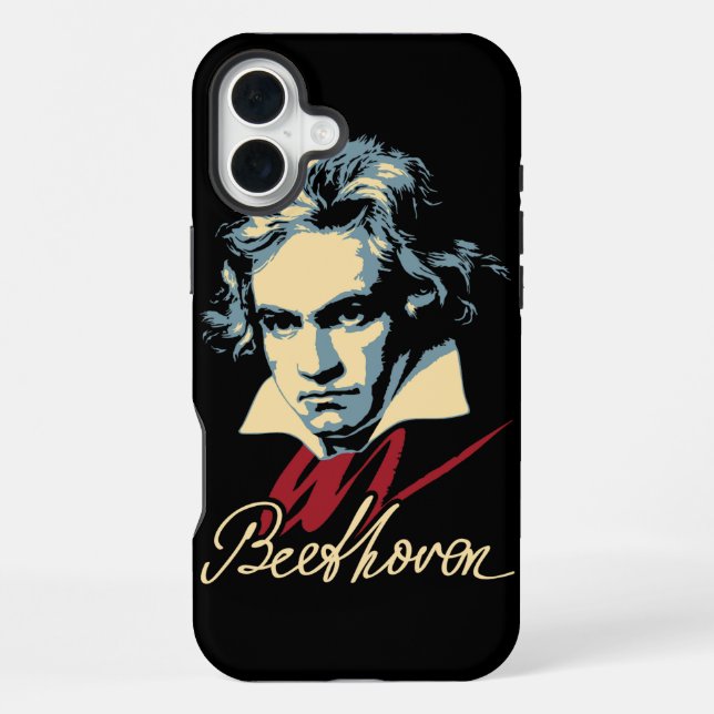 Beethoven iPhone Case (Back)